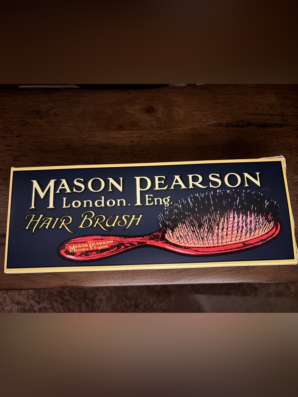 MASON PEARSON Ivory Detangler Nylon Hair Brush. - Picture 2 of 5